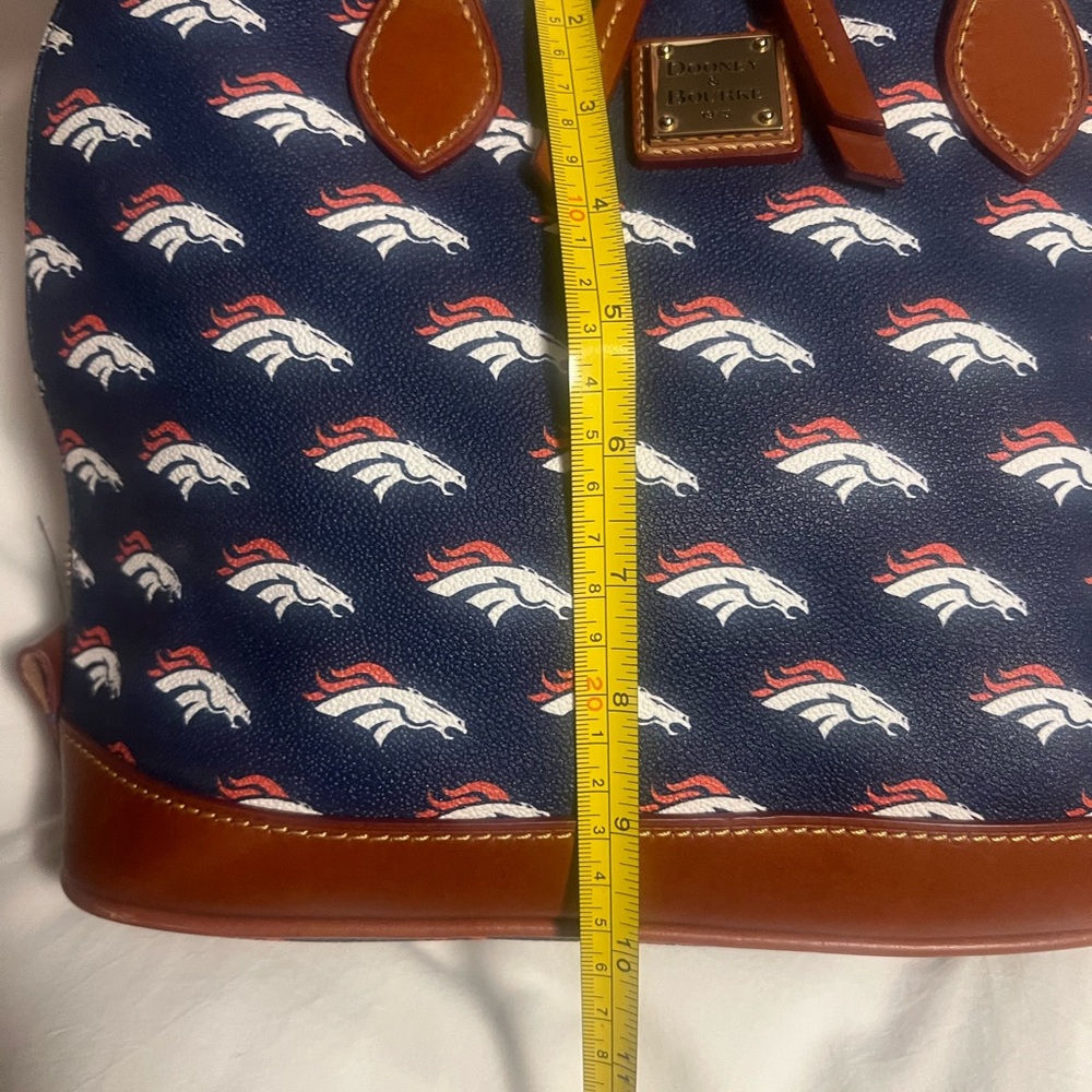 Dooney & Bourke Denver Broncos Satchel - Picture 9 of 14